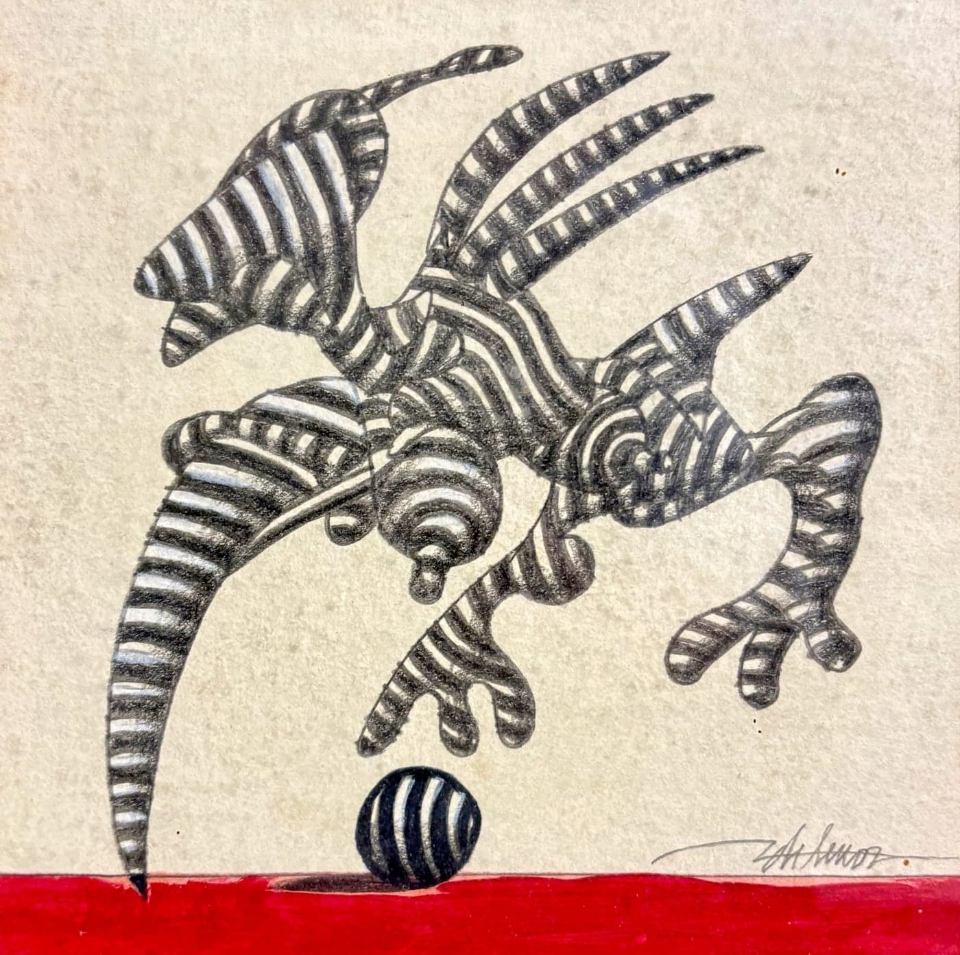 La Zebra Alienígena, Rafael de Lemos